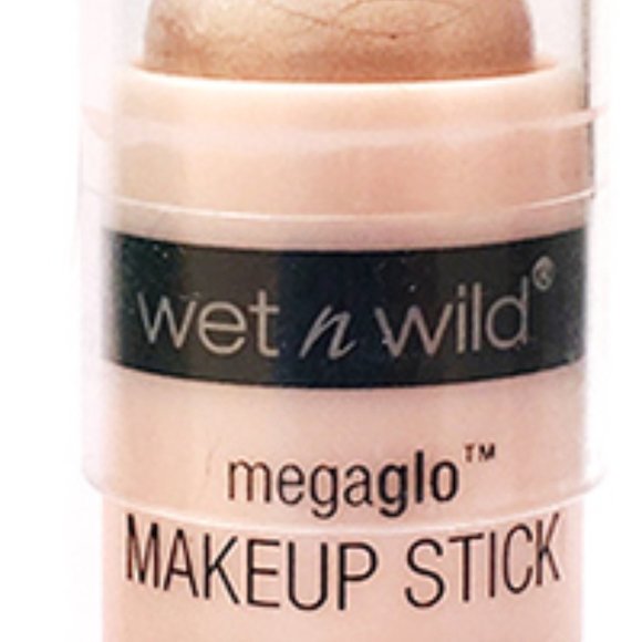 🤎 Wet N Wild Mega Glo Makeup Stick "When the Nude Strikes" Highlighter - Picture 4 of 7